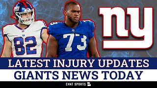 MAJOR Giants Injury News Ft. Evan Neal, Daniel Bellinger & Ben Bredeson + Kayvon Thibodeaux Is HERE