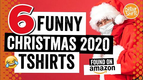6 Funny Christmas 2020 Shirts in 2 Minutes!! 2020 Holiday Trends on Amazon ... See what's trending