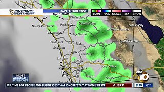 10News Pinpoint Weather for Sun. Apr. 5, 2020