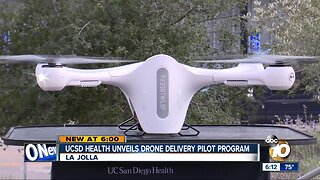 UCSD Health unveils drone delivery pilot program