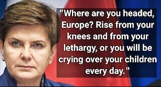 Polish prime minister Beata Szydlo destroys EU over forced refugee quotas