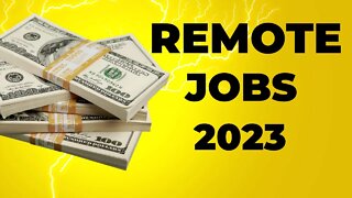 Work from Home WORLDWIDE with Entry Level Remote Jobs