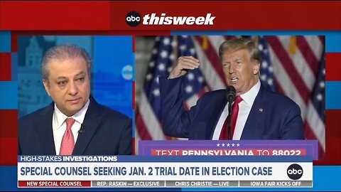 Fmr Dem U.S Attorney: DC Judge Wisely Will Have Trump Trial Before Election