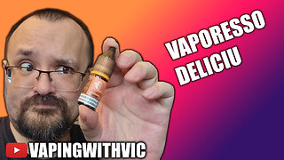 Deliciu Liquids from Vaporesso - REALLY strong flavours