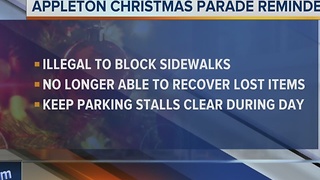 Appleton leaders on parade safety