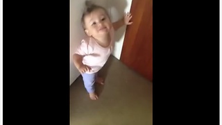 Toddler Gets Upset When Daddy Prepares To Go To Work