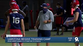 UArizona begins training camp