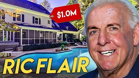 Ric Flair | House Tour | $1 Million Charlotte, North Carolina Mansion & More