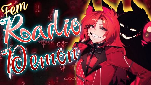 ASMR ROLEPLAY ⭐️Making a DEAL with the FEM Radio Demon 😈 Hazbin Hotel [Use Earphones]