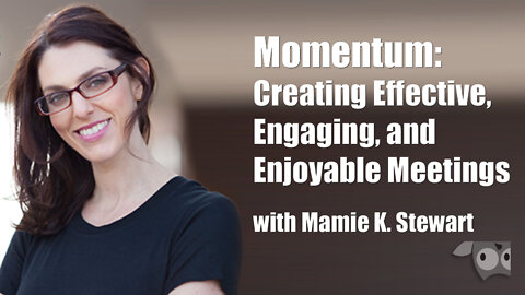Momentum: Creating Effective, Engaging, and Enjoyable Meetings with Mamie K. Stewart