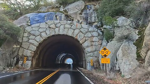 2023 Yosemite National Park 4K Scenic Drive (With remaining Snow) H-140 El Portal Entrance #Yosemite