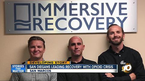 San Diegans leading recovery in opiod crisis