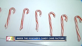 Inside Doshcer's candy cane factory