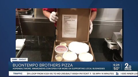 Buontempo Brothers says We're Open Baltimore!