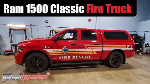 2022 Ram 1500 Classic Fire Truck | AnthonyJ350