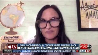Quailwood Elementary teacher creates Covid-19 pandemic book