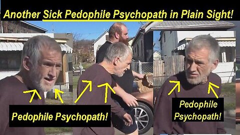 Pedophile Psychopath Into Beastiality Panics and Runs When Caught Meeting 11 Year Old!