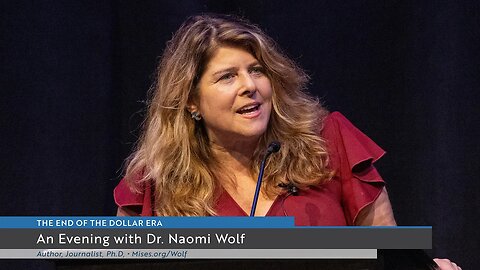 An Evening with Dr. Naomi Wolf