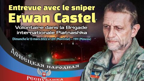 Entrevue avec le tireur d’élite (sniper) Erwan Castel