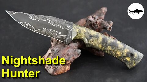 Forging the Nightshade hunting knife