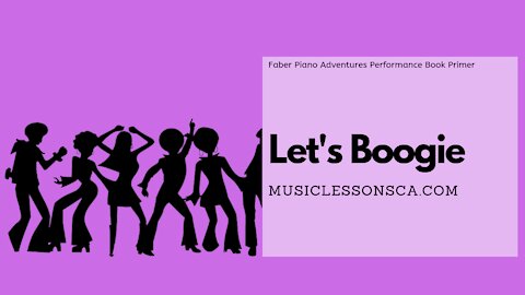 Piano Adventures Performance Book Primer - Let's Boogie