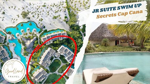 Jr Suite Swim Up Secrets Cap Cana Room Tour