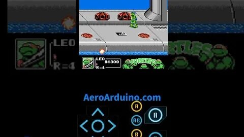 How to Play Teenage Mutant Ninja Turtles III: Manhattan Project for NES on Android Phone - Scene Two