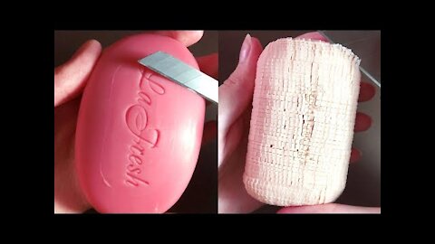 Soap Carving ASMR ! Relaxing Sounds ! (no talking) Satisfying ASMR Video | P51