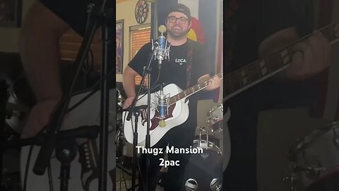 THUGZ MANSION - 2pac. Had fun singing this one today