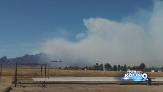 Fast-moving Knob Hill fire now covering 1500 acres