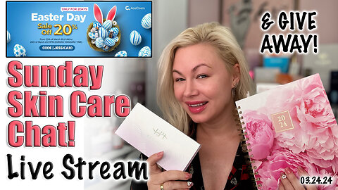 Live Sunday Skin Care Chat & Giveaway! Acecosm Sale Has Begun and Code Jessica10 Saves you $$$