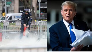 Man Burns Outside Trump Trial! Manifesto Blames Bitcoin, Climate, AI & More