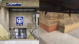 Des bancs condamnés dans cette station de métro à Montréal sèment la controverse