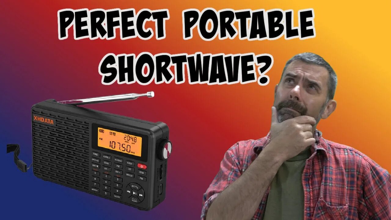 XHDATA D-109 Shortwave Radio. This top of the line radio is perfect for  General Coverage.