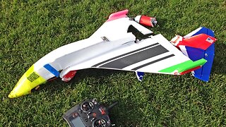 RC Plane Crash Video - HobbyKing Skipper XL All Terrain RC Plane