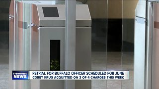 Retrial for Buffalo Officer scheduled for June