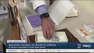 Thousands of doses of vaccine wasted in Florida
