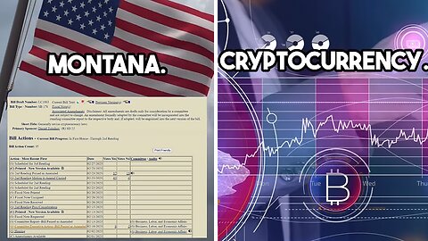 Montana State Passes New Crypto Bill #shorts #cryptonews #cryptomining