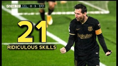 21 Messi's Skills - Ridiculous 💥