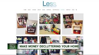 Make money decluttering your house this spring