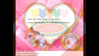 Your love lives inside of my heart, every beat... [Quotes and Poems]