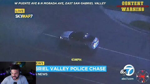 LIVE: Police Chase in California #chase #california #policechase
