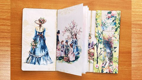 Discover the Victorian Spring Elegance of Envelope Journaling