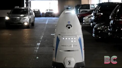 Robots patrolling downtown Denver parking garages