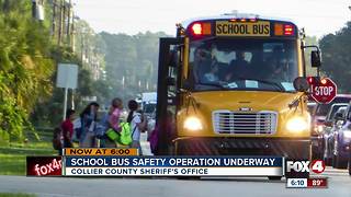 Collier Sheriff's Office launches "Operation Yellow Bus"