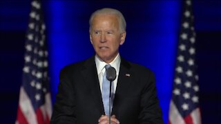 "They delivered us a clear victory": President-elect Joe Biden delivers remarks after win