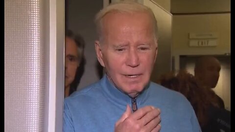 Joe Biden Gives an Impromptu Presser, and No One Can Figure Out What He's Talking About