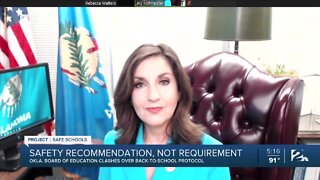 Joy Hofmeister speaks on back-to-school safety