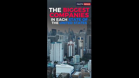 Don't miss out on this: The truth behind every state's biggest company! #factsnews #shorts (Part 3)
