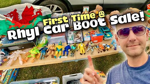 First Time Bargain Hunting At Rhyl Car Boot Sale | North Wales